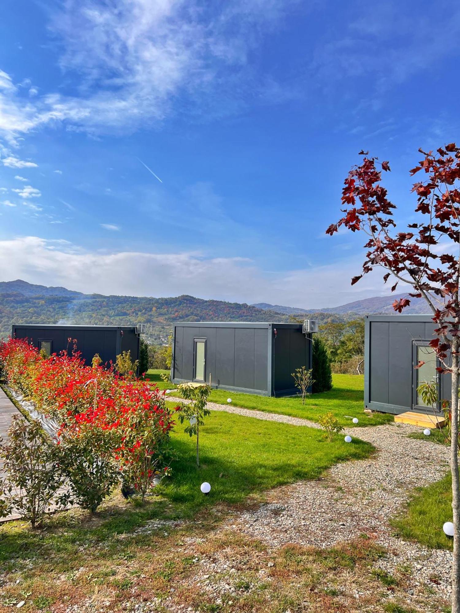 Hotel Flandra Glamping Corbeni Zewnętrze zdjęcie