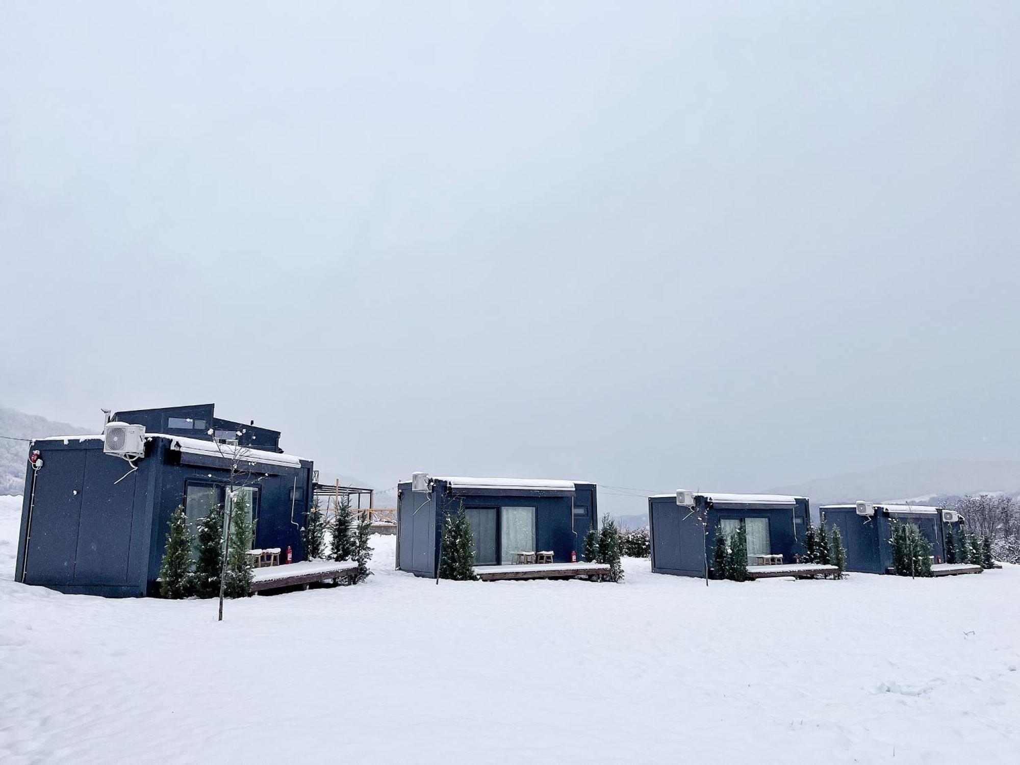 Hotel Flandra Glamping Corbeni Zewnętrze zdjęcie