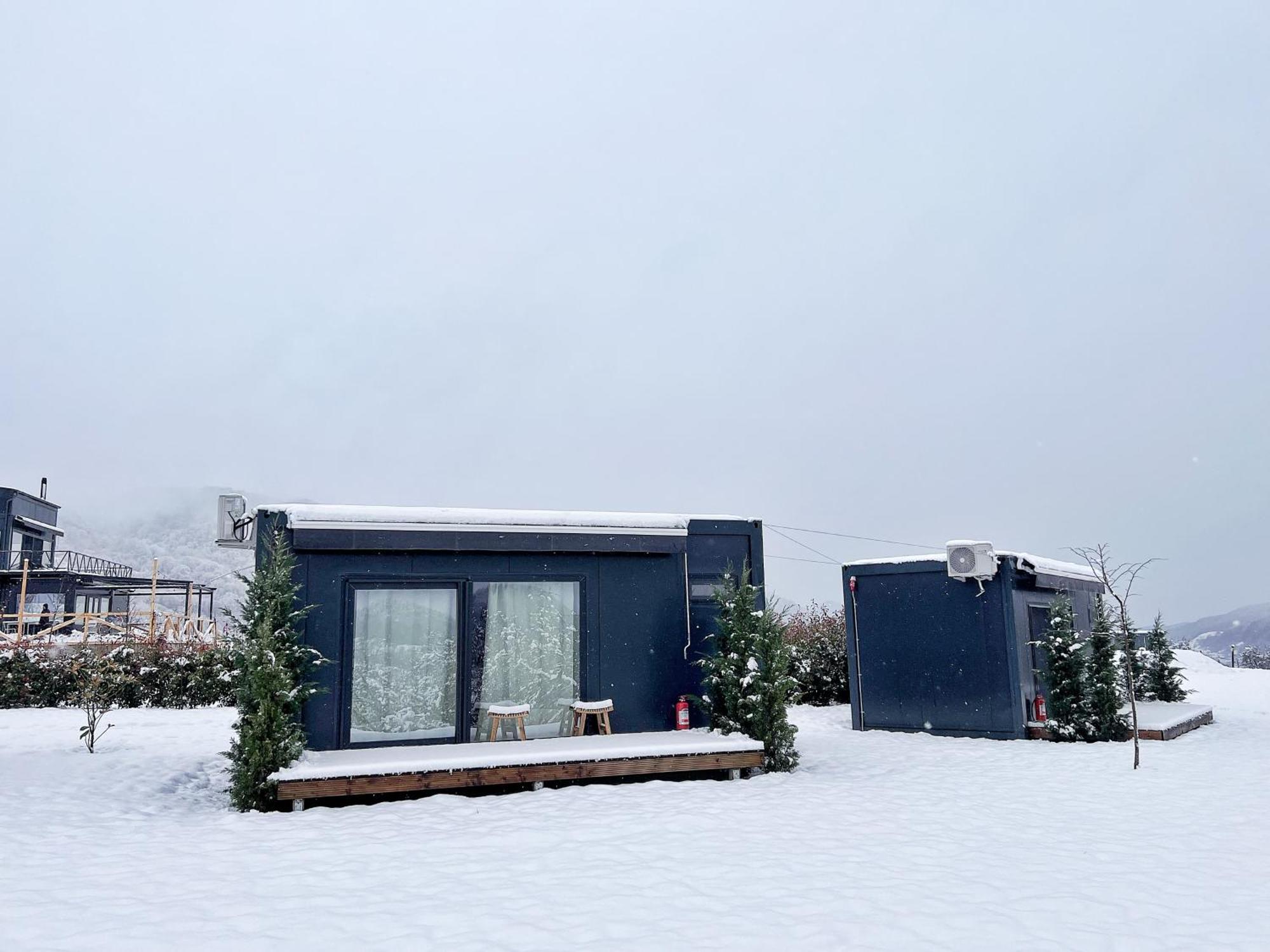 Hotel Flandra Glamping Corbeni Zewnętrze zdjęcie