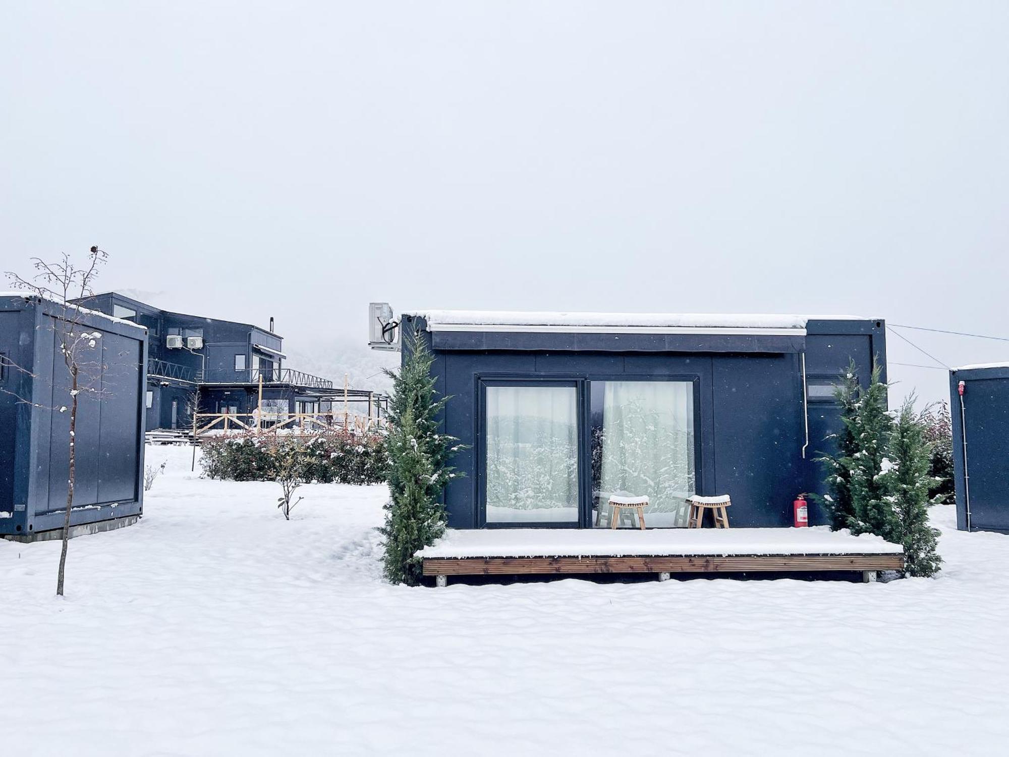 Hotel Flandra Glamping Corbeni Zewnętrze zdjęcie