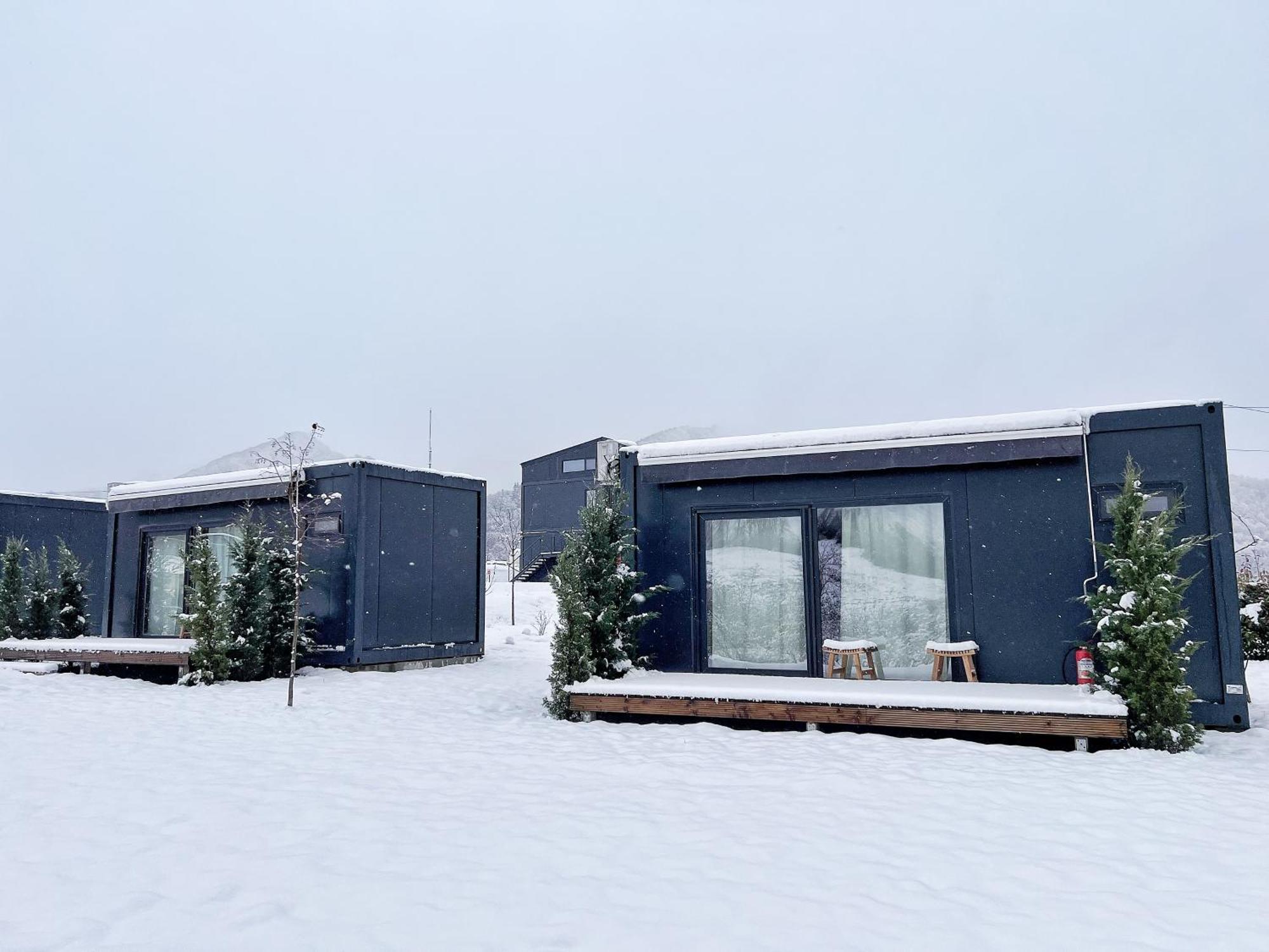 Hotel Flandra Glamping Corbeni Zewnętrze zdjęcie